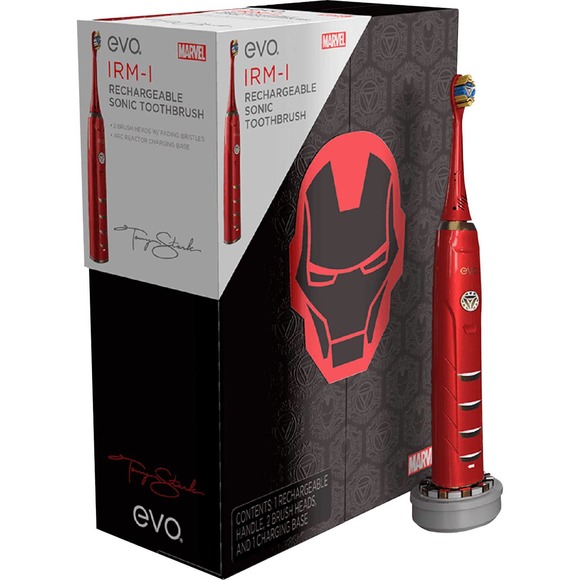 EVO - 95363 IRM-1 Rechargeable Sonic Toothbrush - Red - Picture 1 of 7